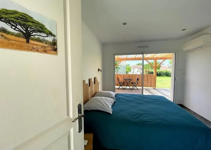 Сasa de vacaciones La Bourdetaise Pour 8 Personnes